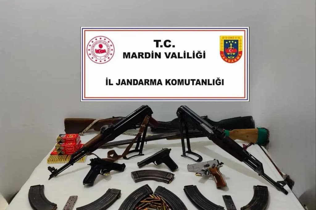Mardin’de silah kaçakçılığı operasyonu: 2 gözaltı