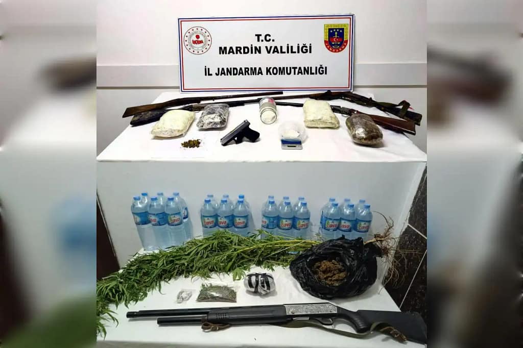 Nusaybin ve Kızıltepe’de uyuşturucu operasyonunda 2 kişi tutuklandı